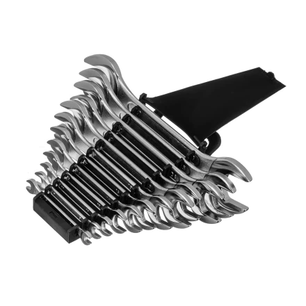 Набор ключей рожковых Matrix 15278, 6 х 32 мм, 12 шт., CrV, хромированные купить в Урае