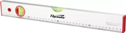 Уровень алюминиевый 1800 мм 2 глазка линейка  SPARTA 35118 купить в Урае