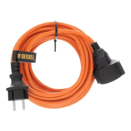 Удлинитель-шнур силовой Denzel Garden Series, б/з, ПВС, 10м, 1 розетка, 2 x 1,5 мм, 3 м 37403 купить в Урае