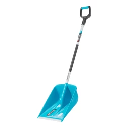 Лопата для уборки снега Palisad 61794, полипропилен, 365х460х1500мм, алюминиевый черенок, ПВХ накладка, LUXE