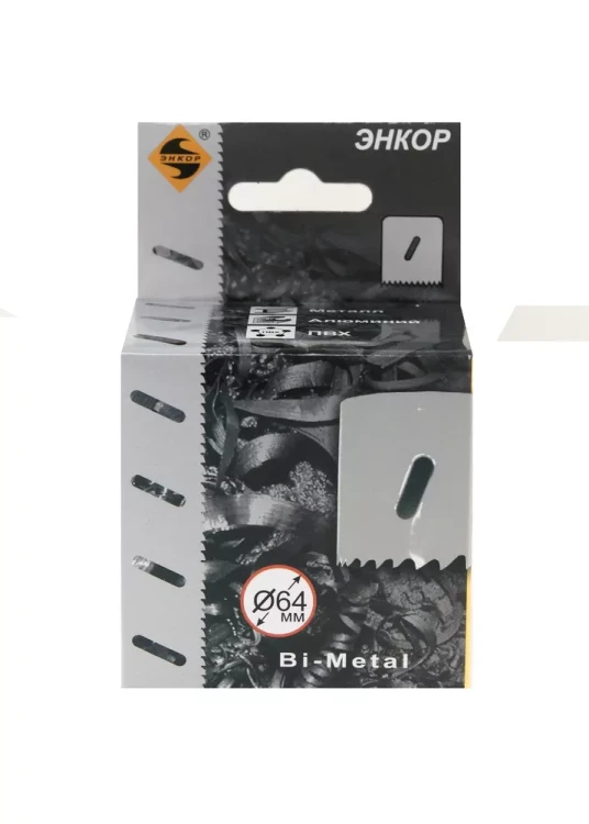 Коронка Bi-Metal Ф64 мм М3 Энкор 24164 купить в Урае