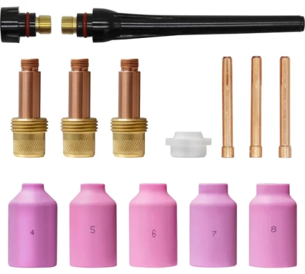 Набор для TIG-сварки с газовой линзой №2 Оберон (TW 17-18-26) XL61N02 купить в Урае