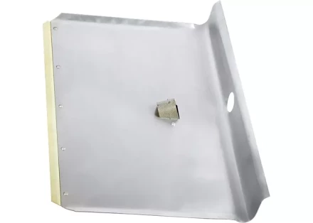 Лопата тротуарная 600х400 1,5 мм без черенка алюминиевая металлическая окантовка СИБРТЕХ 61541 купить в Урае