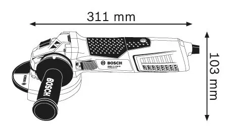 Шлифмашина BOSCH УШМ GWS 19 - 125 СI купить в Урае