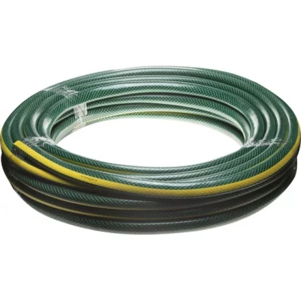 Шланг GRINDA &quot;STANDARD&quot; поливочный, 10 атм., армированный, 3-х слойный, 1&quot;х25м 429000-1-25 купить в Урае