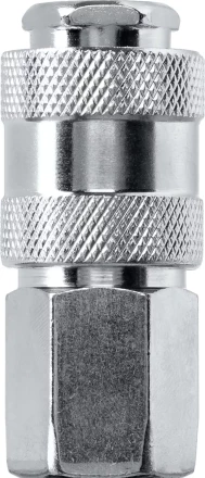 Переходник KRAFTOOL EXPERT QUALITAT для пневмоинструмента, резьба 1/4 мама- быстросъемное соединение мама 06593-1/4 купить в Урае