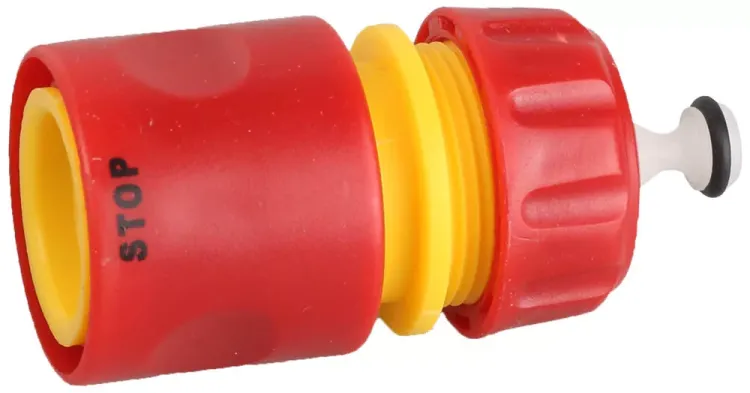 Соединитель с автостопом GRINDA из ударопрочной пластмассы, 1/2" 8-426329_z01 купить в Урае