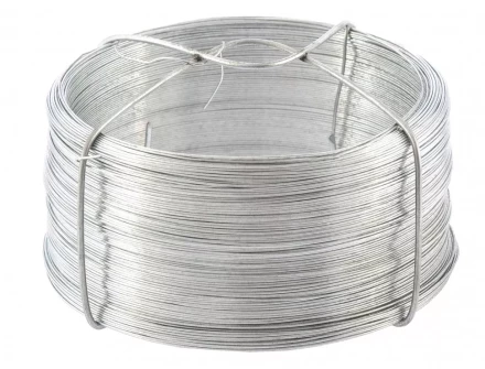 Проволока стальная оцинкованная 0,5 мм длина 200м Сибртех 47750 купить в Урае