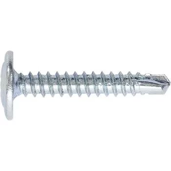 Саморезы  4,2х51, с прессшайбой, PH №2, наконечник сверло, оцинкованные 4000шт/кор ШУРУПЬ 48756 купить в Урае