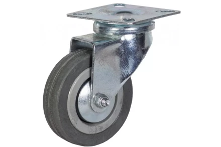 Аппаратное поворотное колесо HITCH 100*25 резина серая SCg42 (SZ084834) купить в Урае