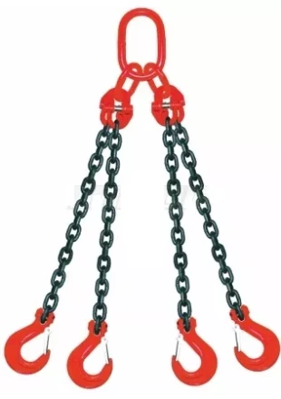 Строп цепной четырехветвевой 4СЦ 63 т L=4.5 м 8 кл купить в Урае