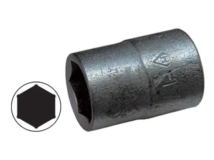 Головка торцевая, 6-гранная, 12 мм, CrV, оцинкованная  SPARTA 136165 купить в Урае