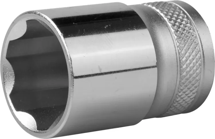 Торцовая головка KRAFTOOL "INDUSTRIE QUALITAT", Cr-V, SUPER-LOCK, хромосатинированная, 1/2", 21 мм 27801-21_z01 купить в Урае