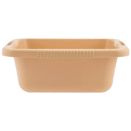 Таз пластмассовый прямоугольный 25 л, бежевый, Home Palisad 929925 купить в Урае
