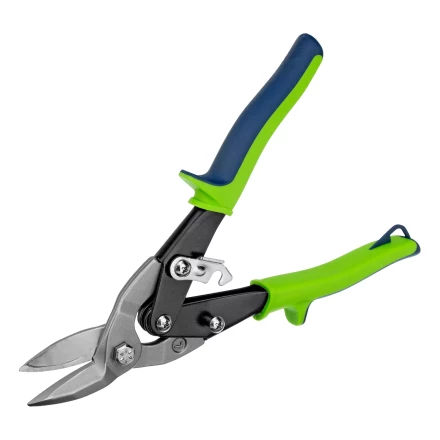 Ножницы по металлу, Сибртех 250 мм, левый рез, сталь С55, двухкомпонентные рукоятки, 78338 купить в Урае