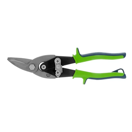 Ножницы по металлу, Сибртех 250 мм, левый рез, сталь С55, двухкомпонентные рукоятки, 78338 купить в Урае