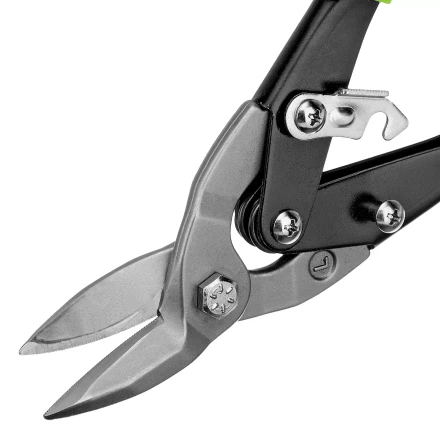 Ножницы по металлу, Сибртех 250 мм, левый рез, сталь С55, двухкомпонентные рукоятки, 78338 купить в Урае