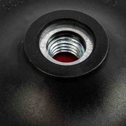 Насадка для дрели и УШМ с липучкой, 125 мм, с адаптером c М14 на d8 Сибртех 76235 купить в Урае