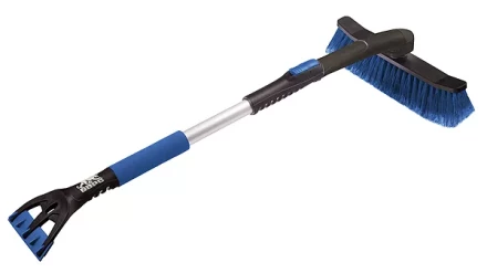 Щетка-сметка для снега со скребком  телескопическая БАРС 55324 купить в Урае