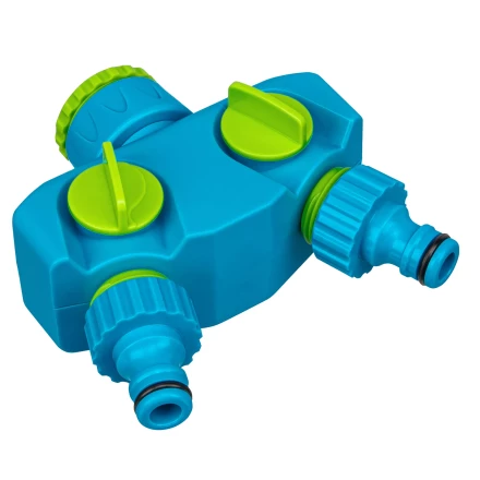 Разветвитель двухканальный, пластиковый Palisad Luxe 65786 купить в Урае