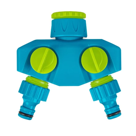 Разветвитель двухканальный, пластиковый Palisad Luxe 65786 купить в Урае