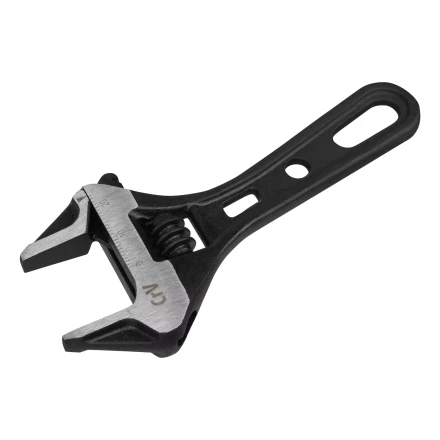 Ключ разводной 115 мм Denzel, CrV, кованый, укороченная рукоятка 15751 купить в Урае