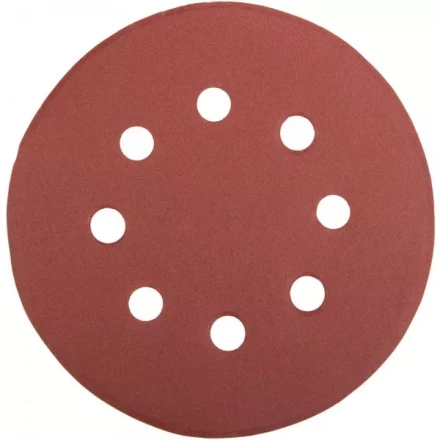 Круг шлифовальный универсальный STAYER &quot;MASTER&quot; из абразивной бумаги на велкро основе, 8 отверстий, Р320, 115мм, 5шт 35450-115-320 купить в Урае