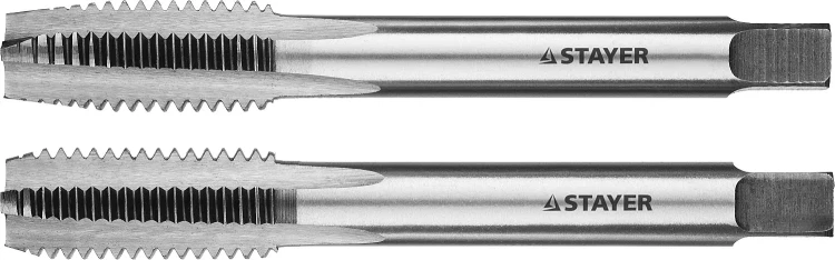 Комплект метчиков STAYER "MASTER", сталь 9ХС, М12х1,5, 2 шт 28025-12-1.5-H2 купить в Урае