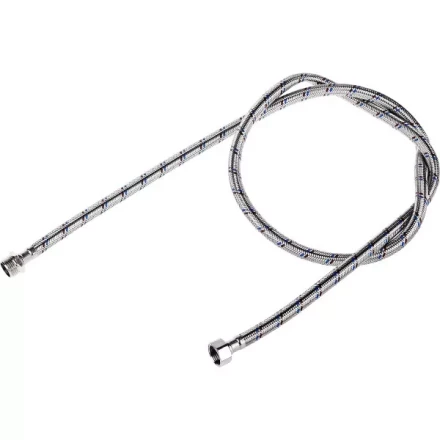 Подводка гибкая ЗУБР для воды, оплетка из нержавеющей стали, г/ш 1/2&quot; - 1,5м 51005-G/S-150 купить в Урае