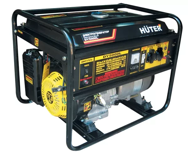 Бензогенератор HUTER DY5000L купить в Урае