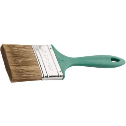 Кисть плоская STAYER &quot;LASUR-EURO&quot;, смешанная (натуральная и искусственная) щетина, пластмассовая ручка, 75мм 01081-75 купить в Урае