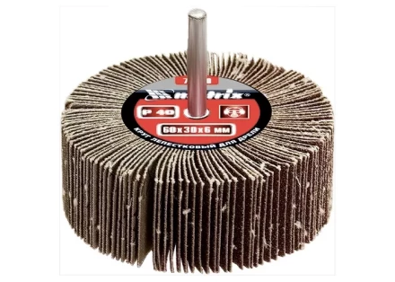 Круг лепестковый для дрели P 40 60 х 20 х 6 мм MATRIX 74110 купить в Урае