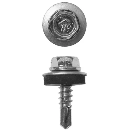 Саморезы ЗУБР &quot;ПРОФЕССИОНАЛ&quot; оцинков., для крепл. кров. матер. к металл. констр., 5.5x75мм, 140шт 4-300315-55-075 купить в Урае