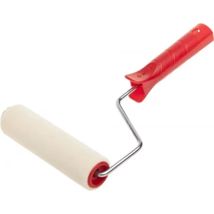 МИДИ-валик ЗУБР ЭКСПЕРТ &quot;ВЕЛЮР&quot;, 100% шерсть, ворс 4мм, ручка 6мм, d=32/150мм 03535-15 купить в Урае