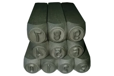 Клеймо цифровое твердосплавное №6 купить в Урае