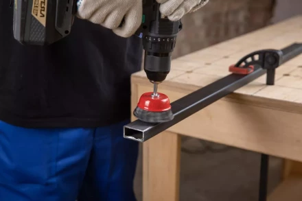 Кордщетка HAMMER чаша 63мм для дрели витая сталь (207-203) купить в Урае