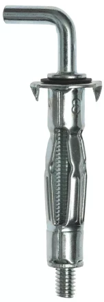 Анкер ЗУБР для пустотелых конструкций оцинкованный, с крюком, М4х32х13мм, ТФ6, 2шт 4-302496-04-032 купить в Урае