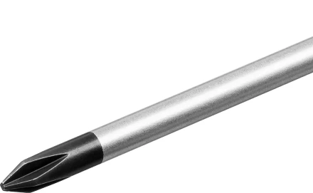 Отвертка ЗУБР &quot;МАСТЕР&quot;, хром-ванадиевая сталь, эргономичная двухкомпонентная рукоятка, PH № 2-150мм 25232-2-15 купить в Урае