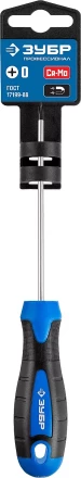 Отвертка ЗУБР &quot;МАСТЕР&quot;, хром-ванадиевая сталь, эргономичная двухкомпонентная рукоятка, PH № 2-150мм 25232-2-15 купить в Урае