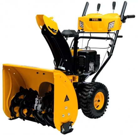 Бензиновая снегоуборочная машина SBM 610S PRO, 212 cc, электростартер, фара, обогрев Denzel 97654 купить в Урае
