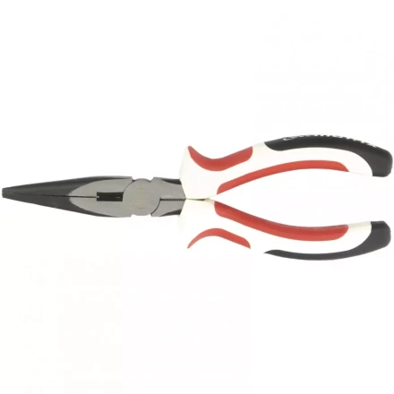 Длинногубцы Premium 200 мм прямые трехкомпонентные рукоятки MATRIX 17187 купить в Урае