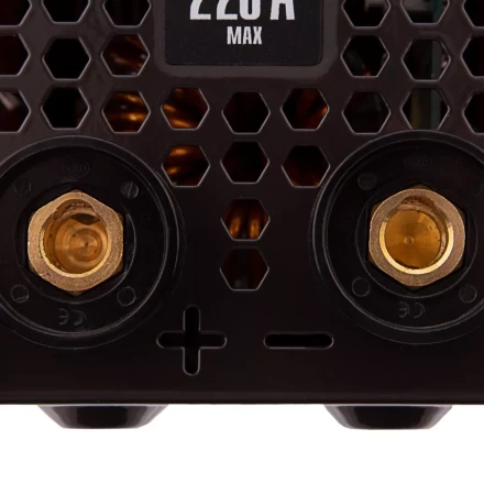 Инверторный аппарат дуговой сварки MMA-220S, 220 А, ПВ60%, диаметр электрода 1,6-5 мм MTX 94392 купить в Урае