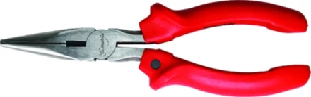 Длинногубцы Standard 160 мм прямые шлифованные пластмассовые рукоятки MATRIX 17150 купить в Урае
