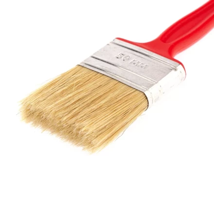 Кисть флейцевая удлиненная, 50 x 12, натуральная щетина, пластиковая ручка Matrix 83402 купить в Урае