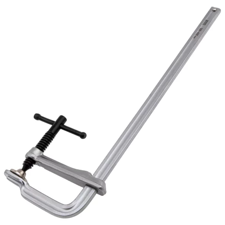 Струбцина F-образная Denzel 20471, 100x400мм, кованая купить в Урае