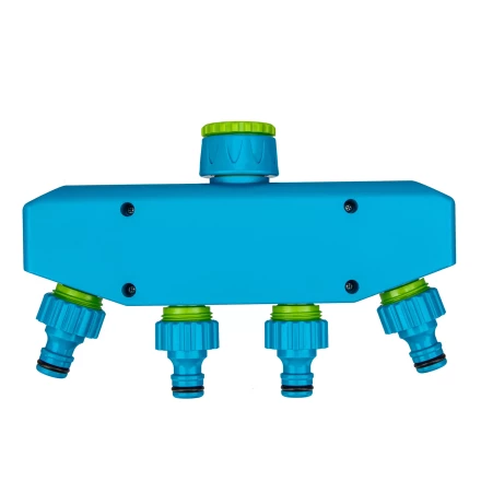 Разветвитель четырехканальный, пластиковый Palisad Luxe 65787 купить в Урае