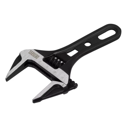 Ключ разводной Denzel 135 мм, CrV, кованый, укороченная рукоятка 15752 купить в Урае