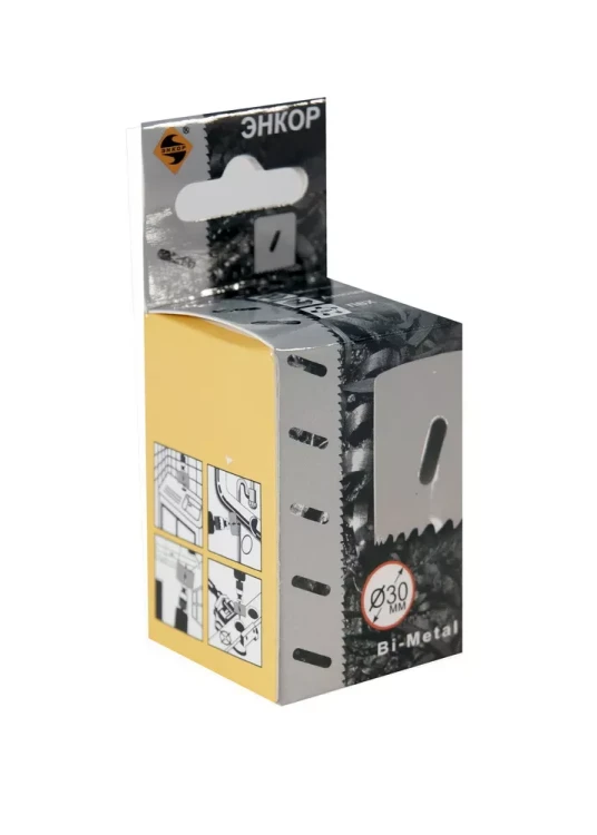 Коронка Bi-Metal Ф30 мм М3 Энкор 24130 купить в Урае