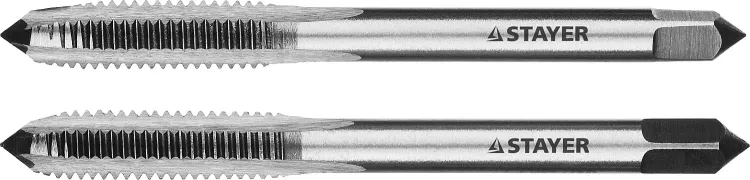 Комплект метчиков STAYER "MASTER", сталь 9ХС, М6х1,0, 2 шт 28025-06-1.0-H2 купить в Урае