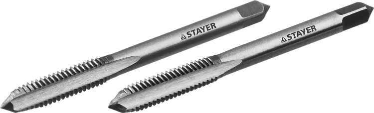 Комплект метчиков STAYER "MASTER", сталь 9ХС, М6х1,0, 2 шт 28025-06-1.0-H2 купить в Урае